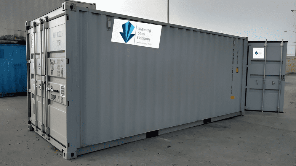 20ft Quad Door Shipping Container - Image 5