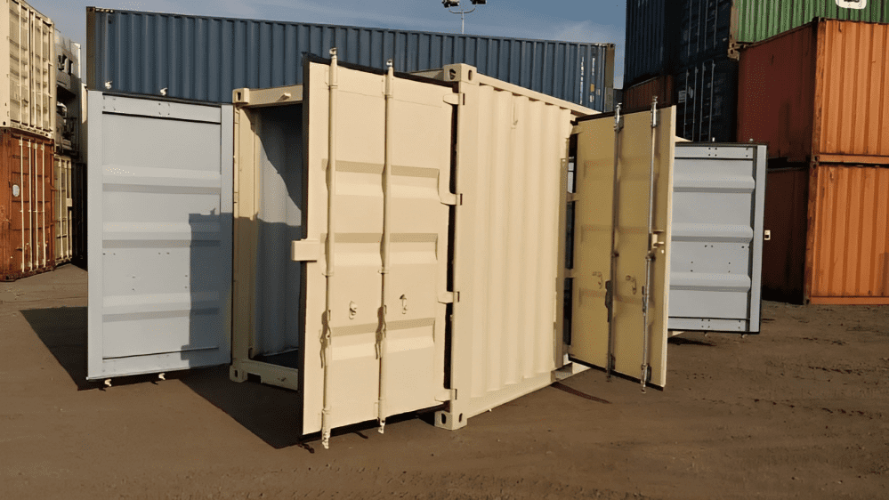 20ft Quad Door Shipping Container - Image 2