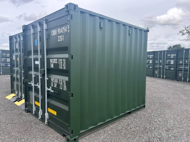 10ft x 8ft Shipping Containers – Compact, Secure, and Built for Long ...
