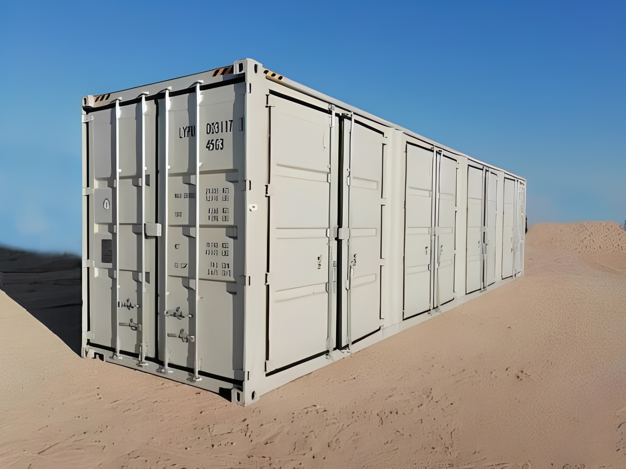 40ft High Cube Multi-Door Storage Container (Excellent Condition)