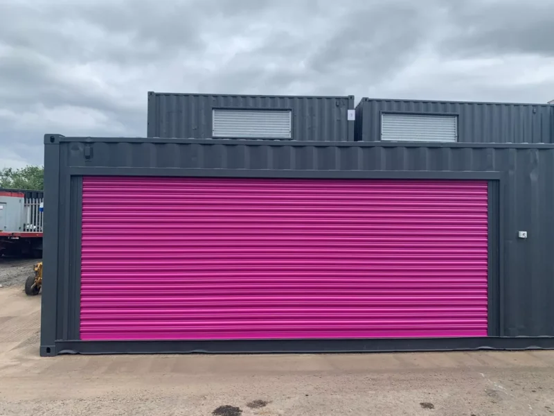 40ft x 8ft Roller Shutter Shipping Container – Secure, Accessible, and ...