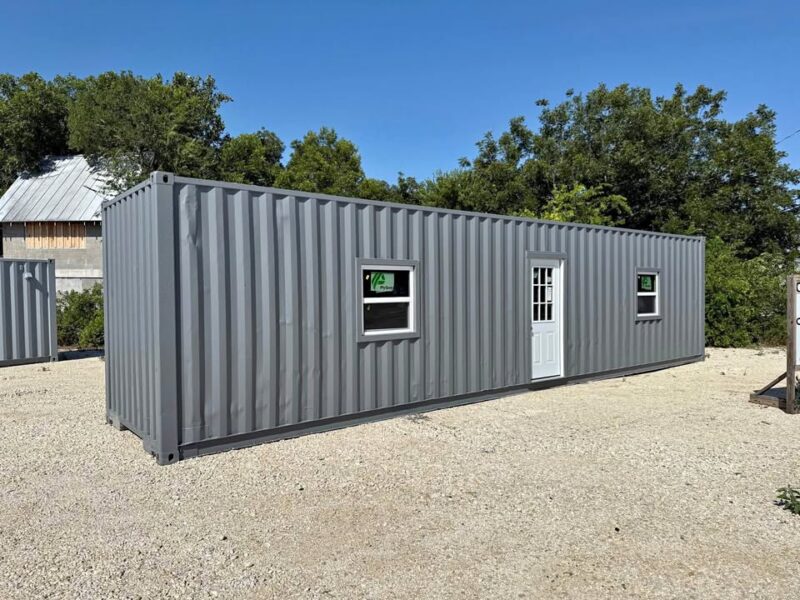 Container Workshop Light 40Ft High Cube Shipping Container Workshop – Insulated, LED-Lit ...