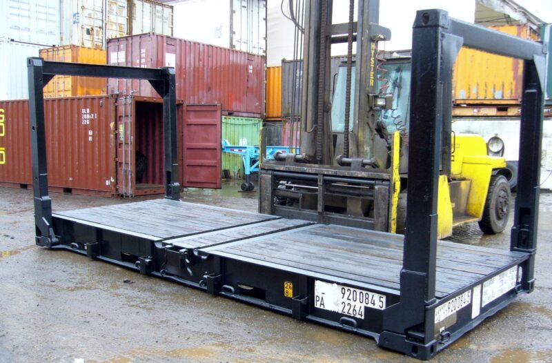 20ft Collapsible Flat Racks - Container Sales
