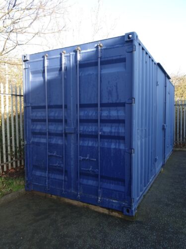 20ft Shipping Container with Additional 8ft Side Panel Doors