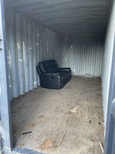 Shipping Container 20Ft Dark Grey With Black Timber Cladding - Image 3