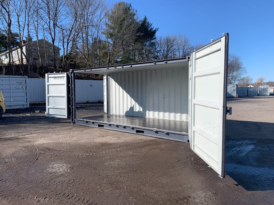 20ft Open Side Shipping Container – Flexible, Full-Access Steel Storage