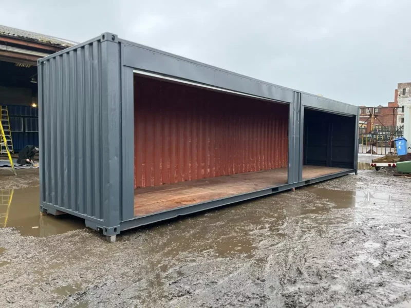 40ft x 8ft Roller Shutter Shipping Container – Secure, Accessible, and ...