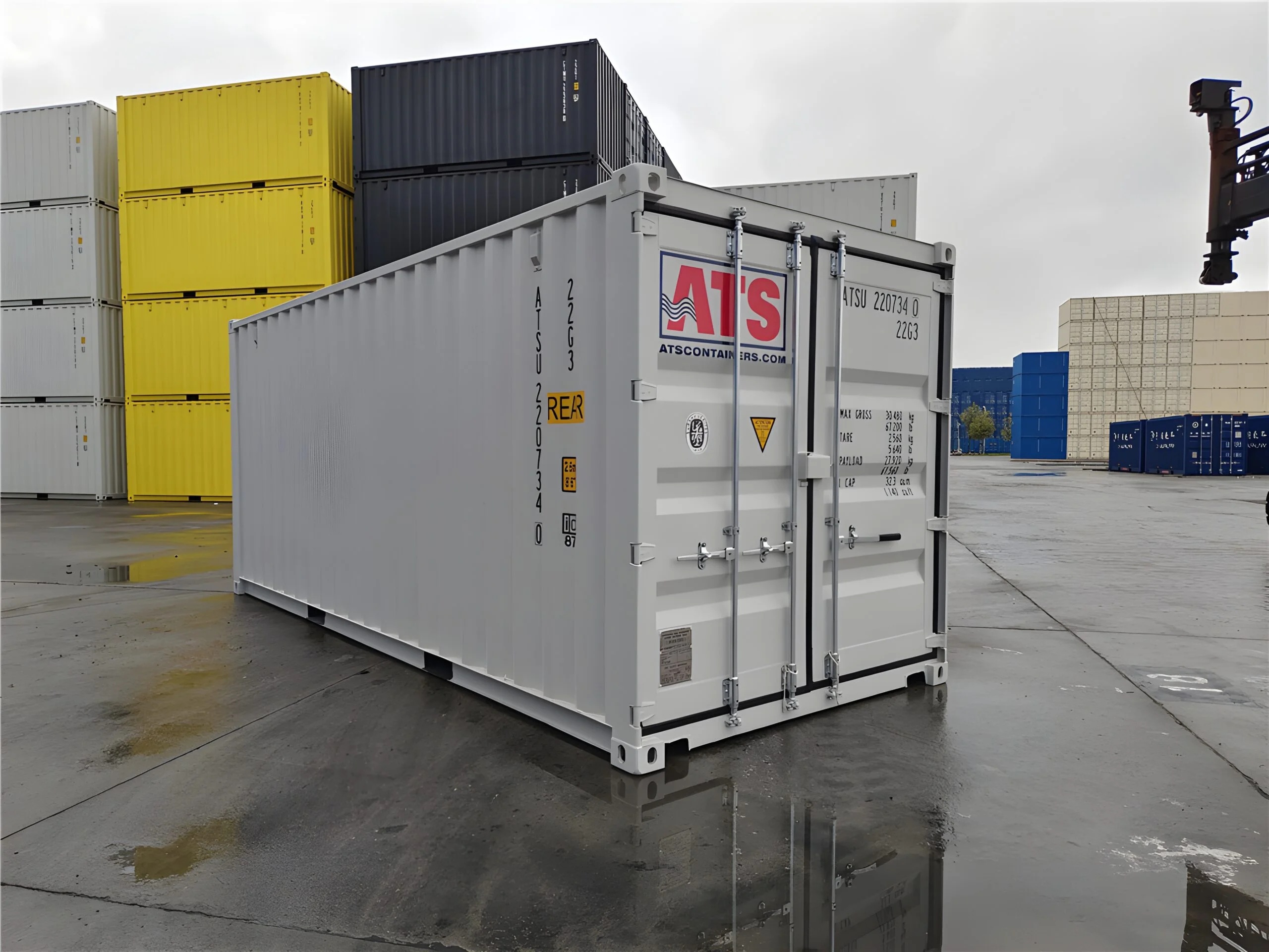 20FT New Side Door Shipping Container - Image 6