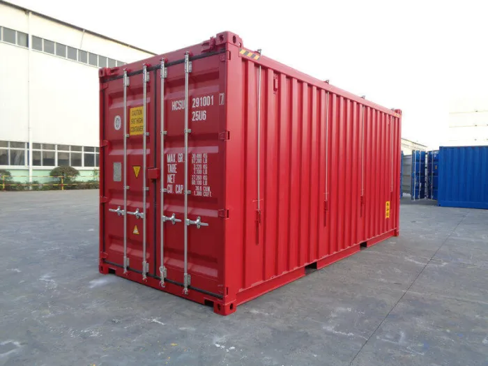 20FT High Cube Hard Open Top Container – Steel Floor