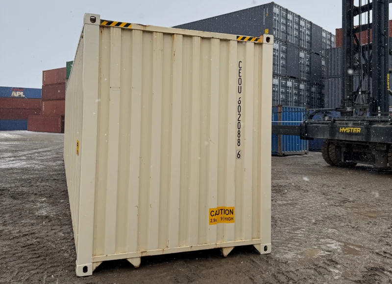 40FT High Cube One-Trip Shipping Container (Clearance Unit) - Image 3