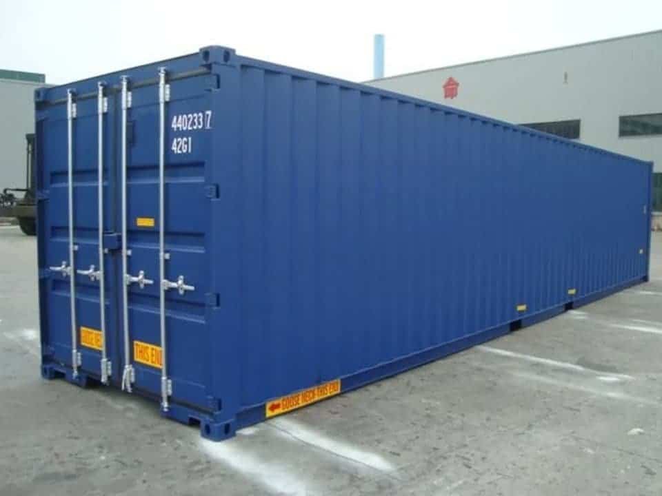 40ft High Cube Double Door Shipping Container – New One Trip Tunnel Container - Image 4